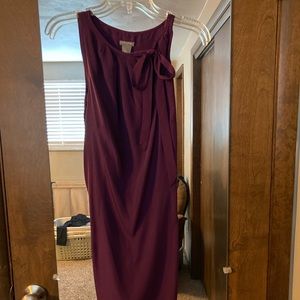 Purple business professional dress